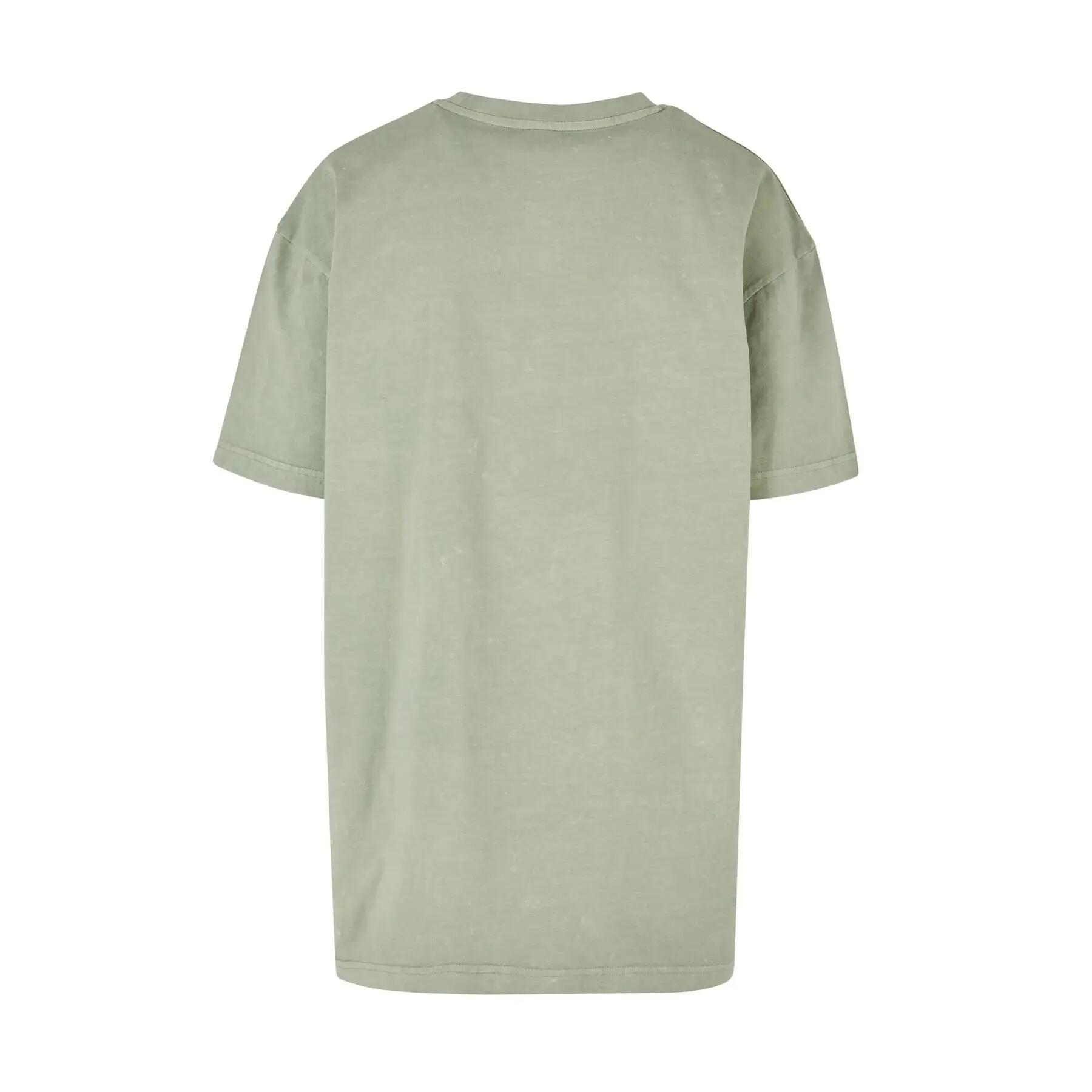 Ausgewaschene Oversize-Damen-T-Shirt Build Your Brand 2/4