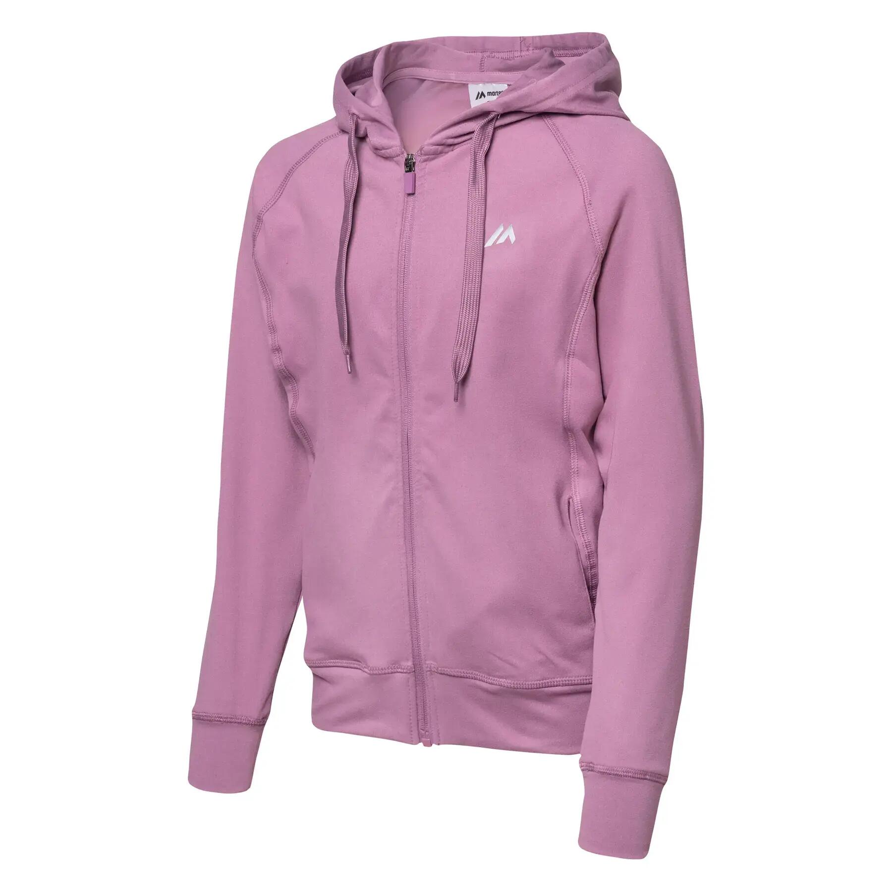 Sudadera con capucha y cremallera infantil Martes Cyra 3/4