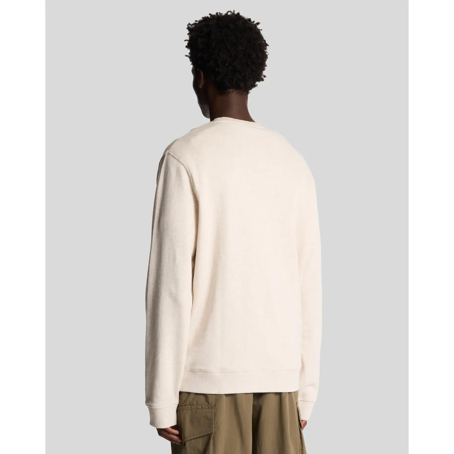 Sweatshirt col ras du cou chiné Lyle & Scott 3/5