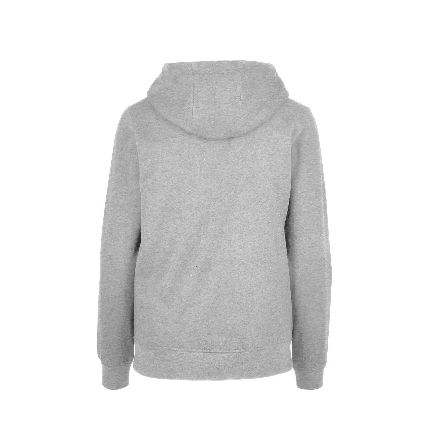 Casaco com capuz com fecho de correr para mulher Build Your Brand Basic 2/4