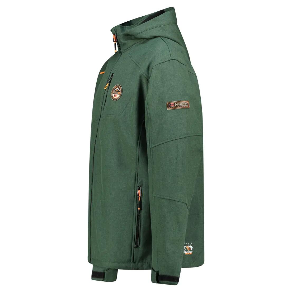 Veste softshell - Randonnée - Homme - Vert 5/6
