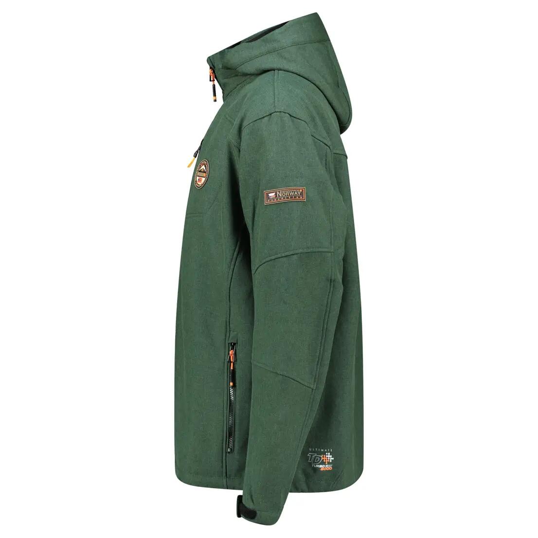 Veste softshell - Randonnée - Homme - Vert 3/6