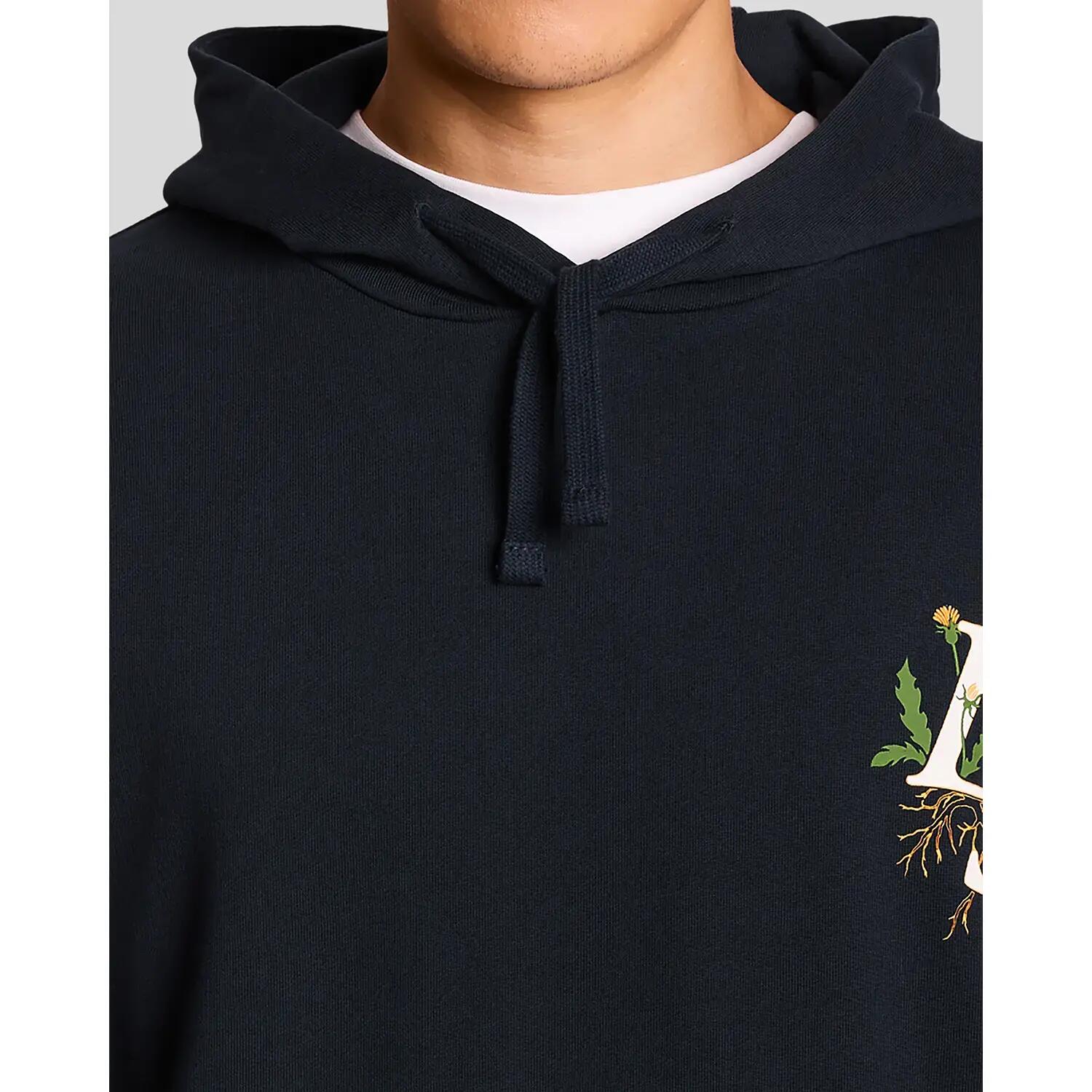 Hooded sweatshirt Lyle & Scott Dandelion Script Graphic 6/7
