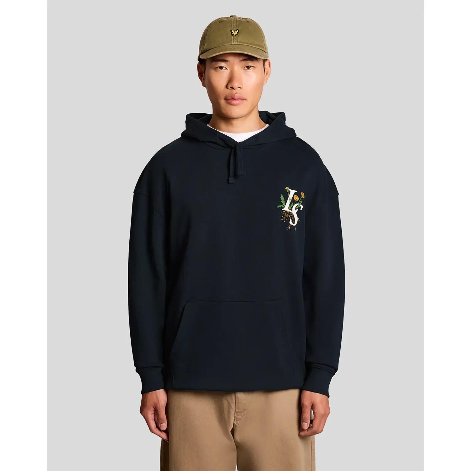 Hooded sweatshirt Lyle & Scott Dandelion Script Graphic 2/7