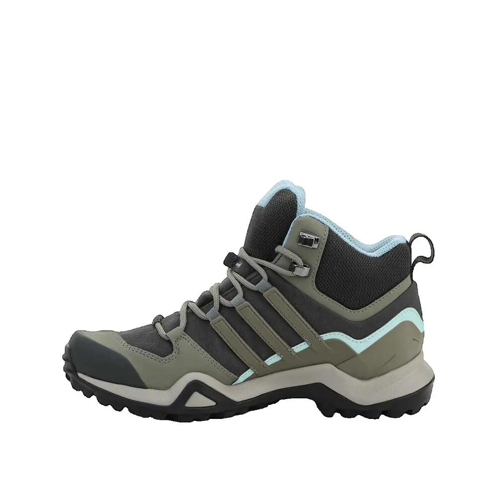 Zapatos de senderismo adidas Terrex Swift R2 Mid GTX Negro/Verde/Gris 3/3