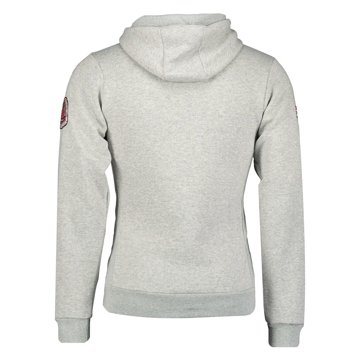 Sweatshirt für Herren – Bergtour – mit Kapuze – grau 4/4
