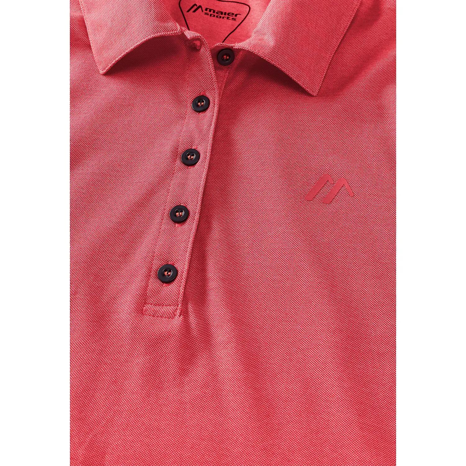 Maier Sports Long Piquee Polo W Damen Langarm-Poloshirt 3/3