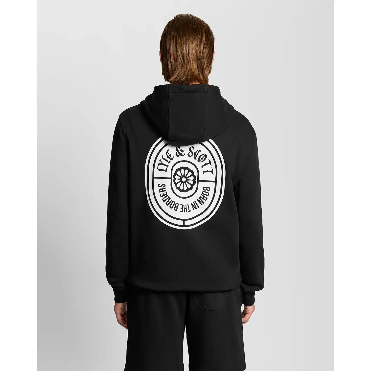 Bluza z kapturem Lyle & Scott Borders Label Graphic 5/7
