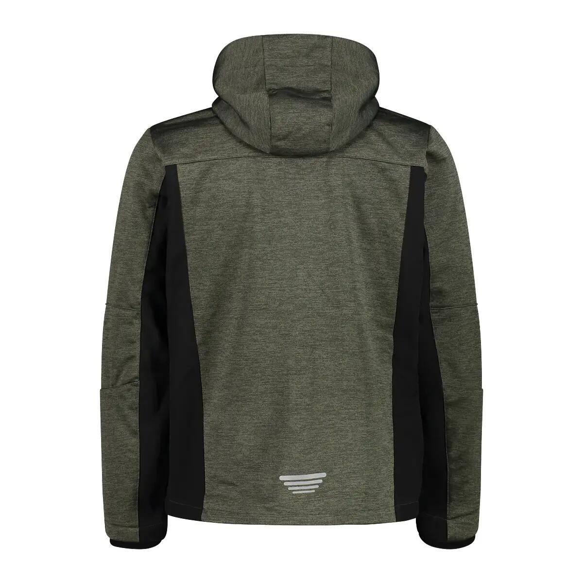 Veste à capuche softshell jacquard CMP 3/3