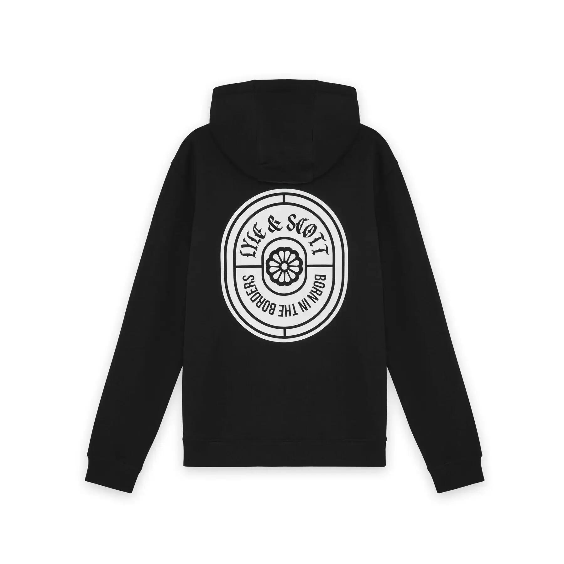 Bluza z kapturem Lyle & Scott Borders Label Graphic 4/7