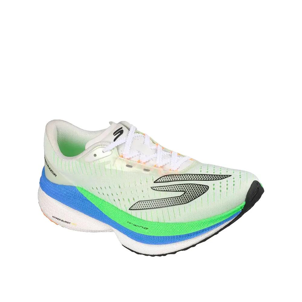 Scarpe da corsa Skechers Aero Razor Bianche 2/5