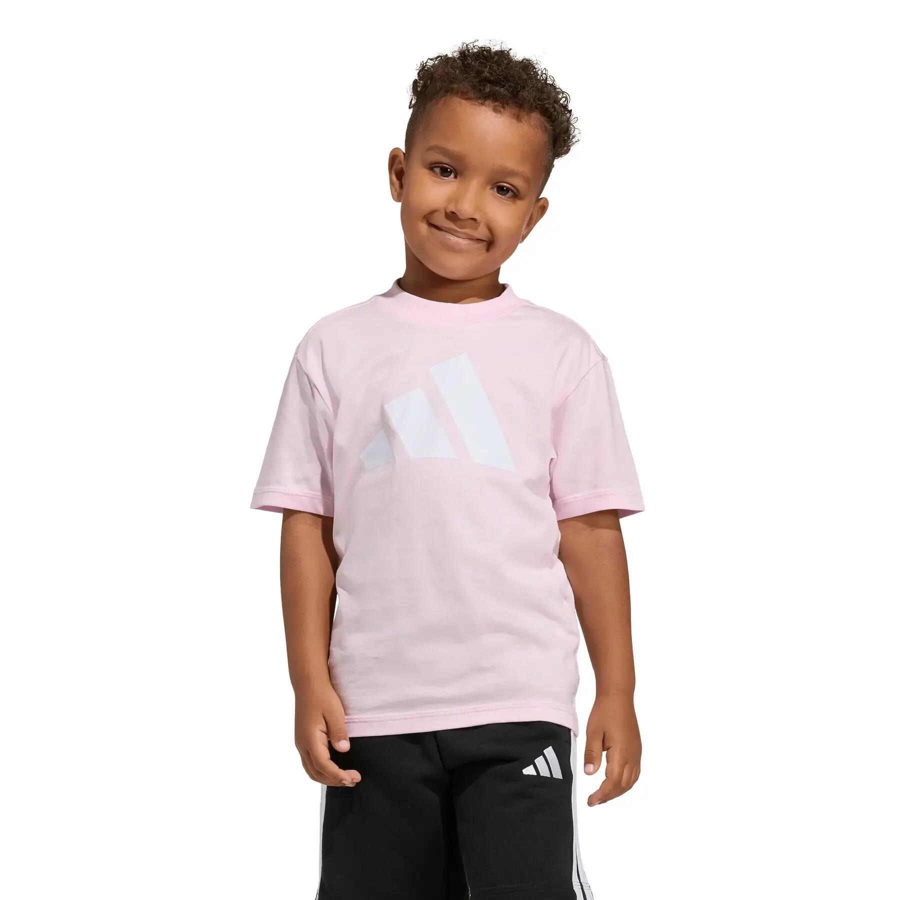 T-shirt grande logo criança adidas Essentials 2/6