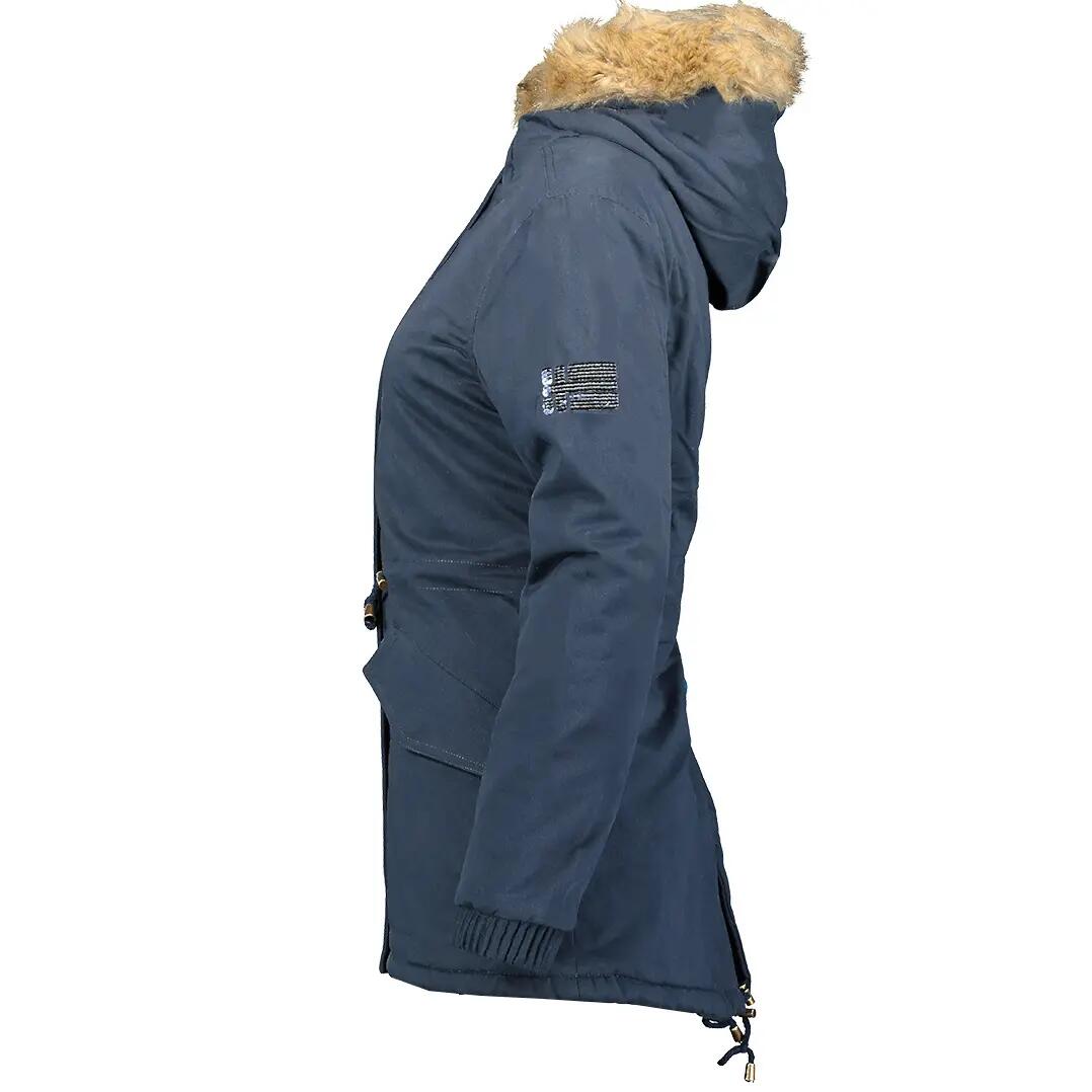 Parka – Escursionismo montano – Donna – Impermeabile e antivento – Blu scuro 2/4