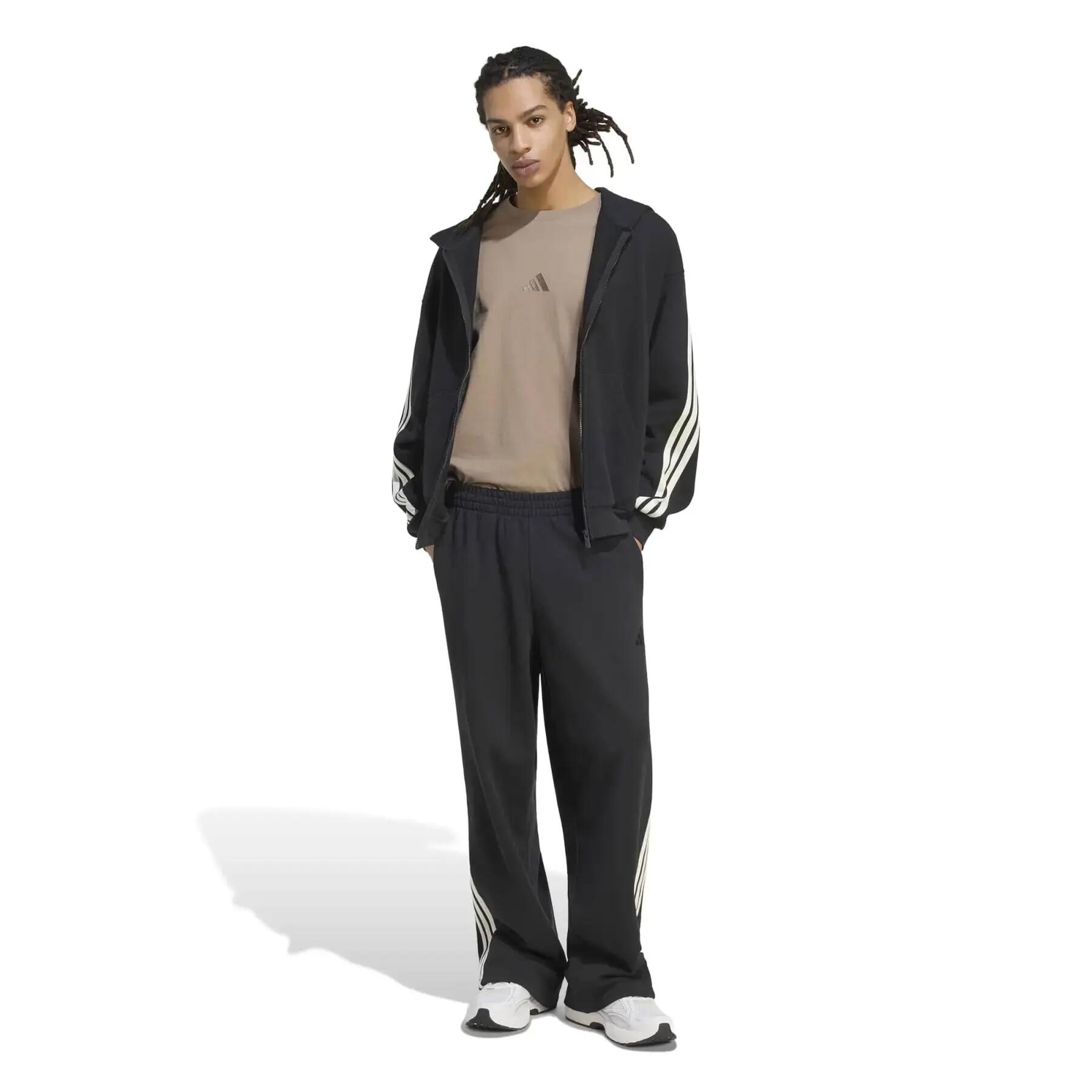 Sweatshirt à capuche full zip adidas 3-Stripes 3/6