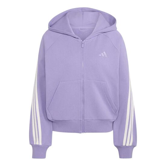 Sweatshirt à capuche full zip femme adidas 3-Stripes