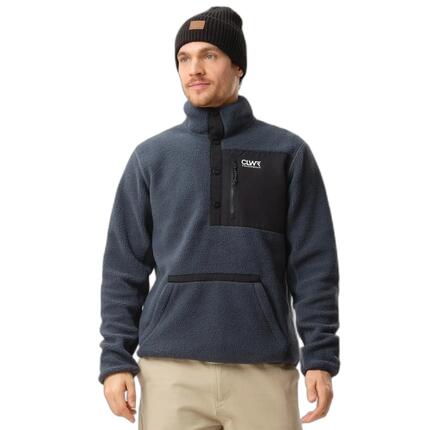 Pull polaire à boutons-pression Colourwear Pile