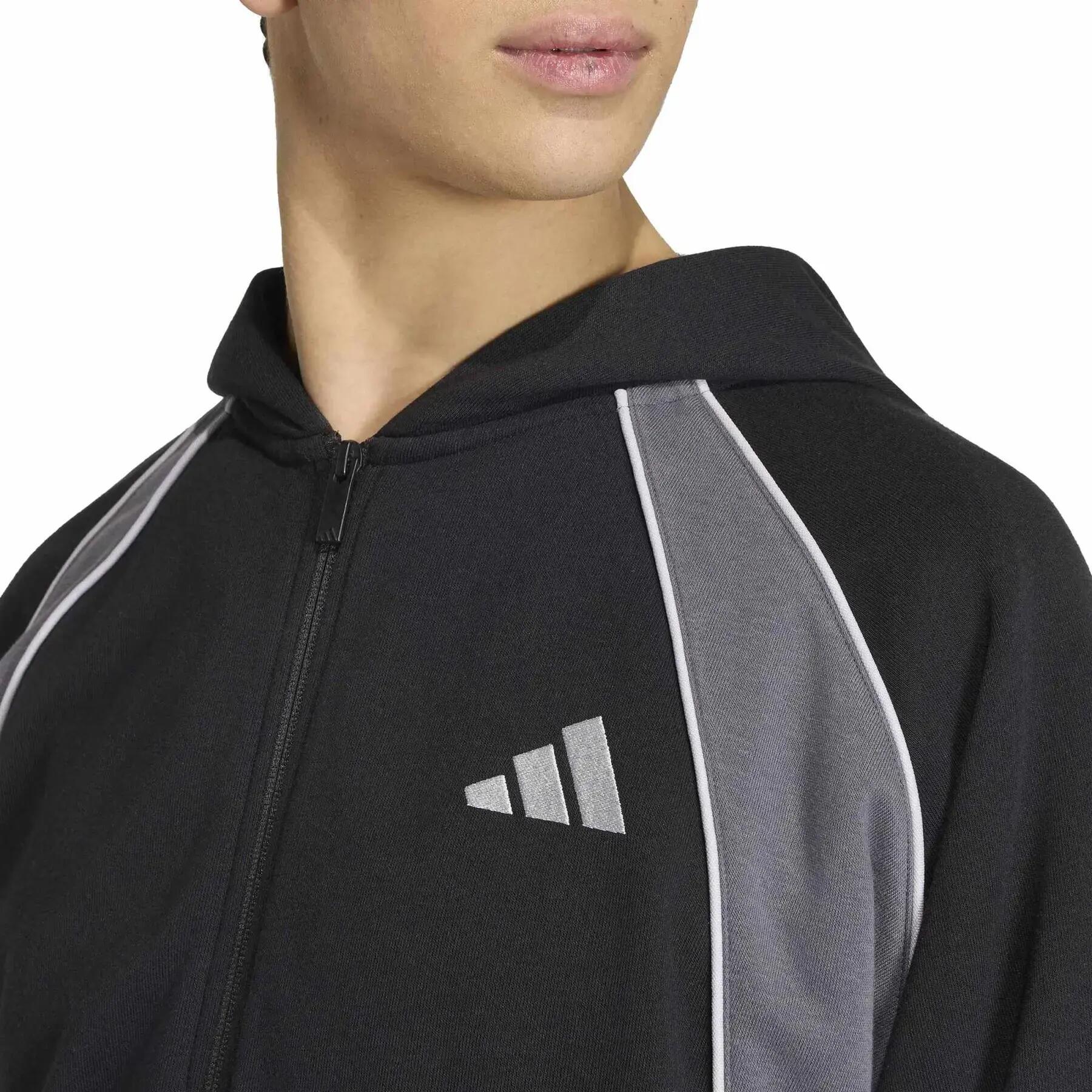 Sweatshirt à capuche zippé adidas Seasonal Essentials Colorblock 5/6