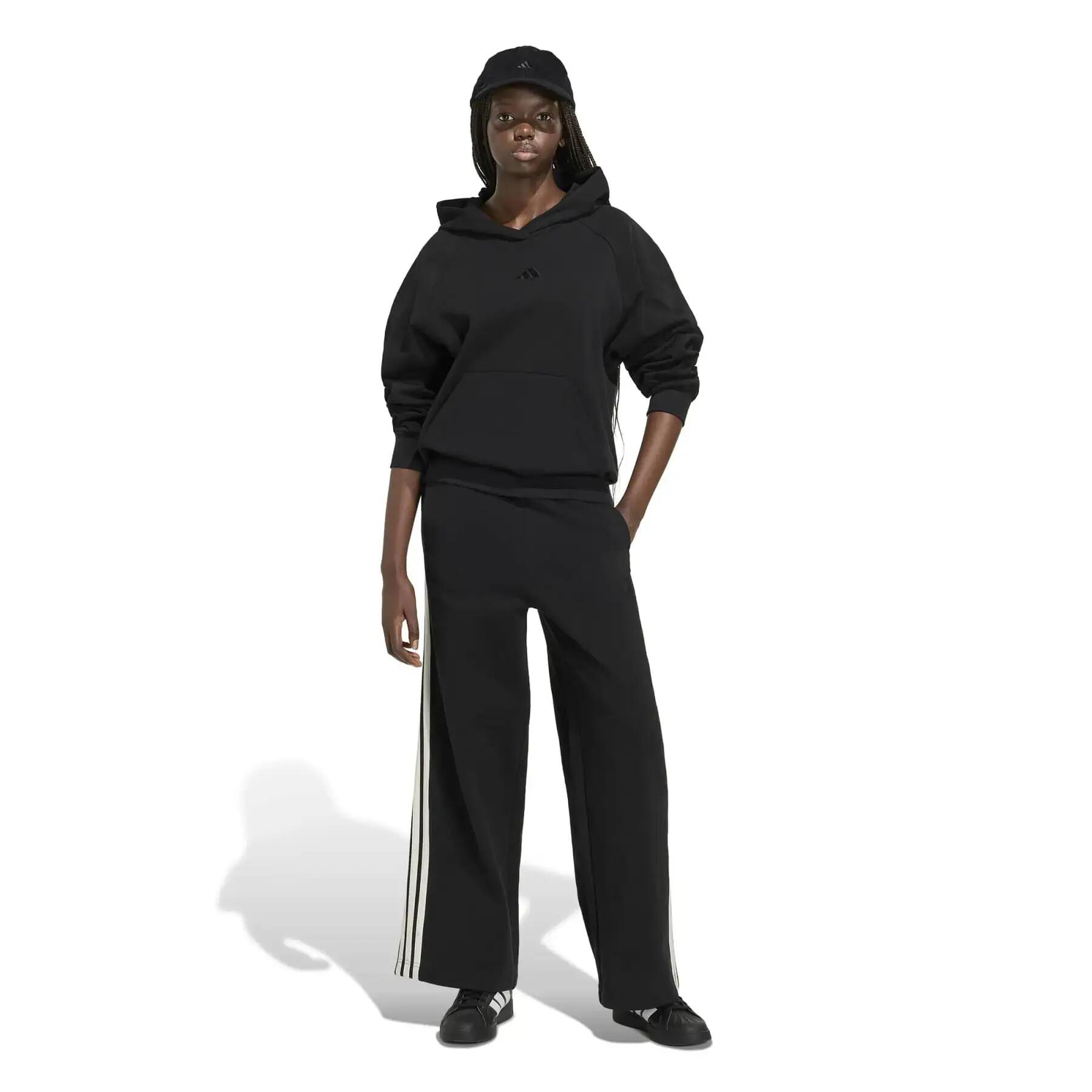 Felpa con cappuccio da donna adidas Small Logo 3/6