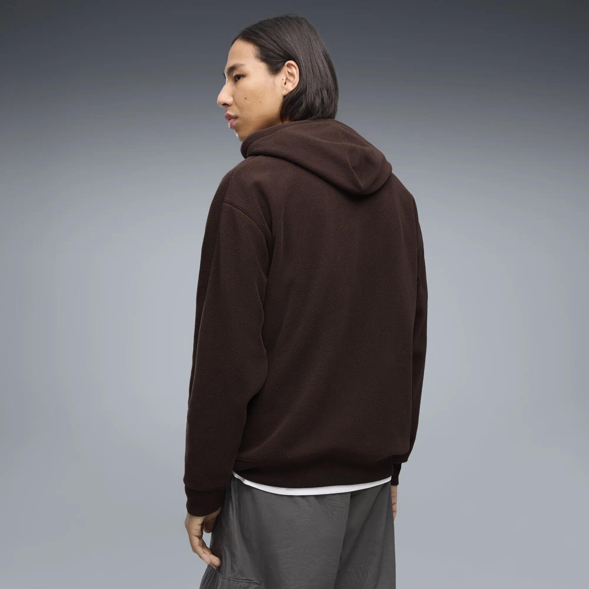 Męska zimowa bluza z kapturem Essentials Elevated o luźnym kroju PUMA 3/5