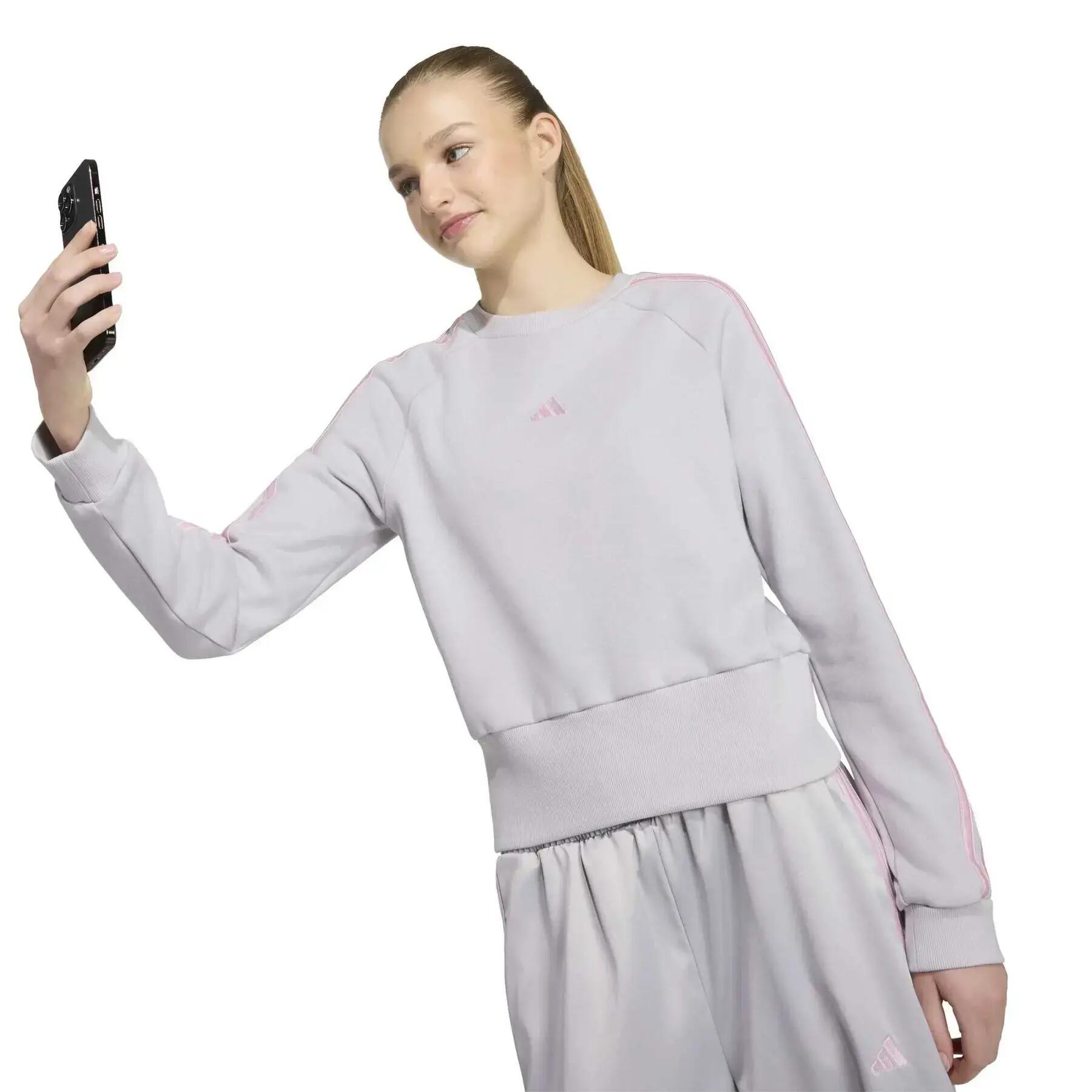 Sweatshirt en satin fille adidas 4/6