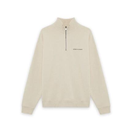 Pullover mit Viertelreißverschluss Lyle & Scott Script