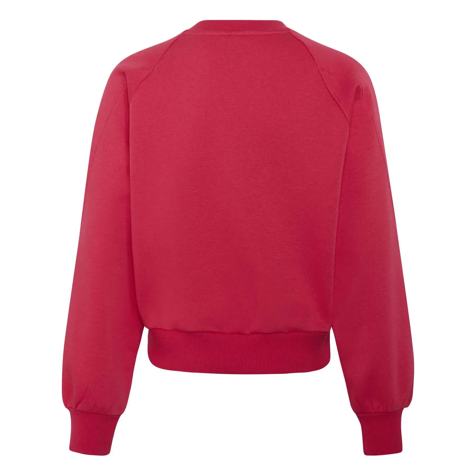 Bluza z dekoltem w serek dziewczęca adidas Seasonals Collegiate Typography 2/5