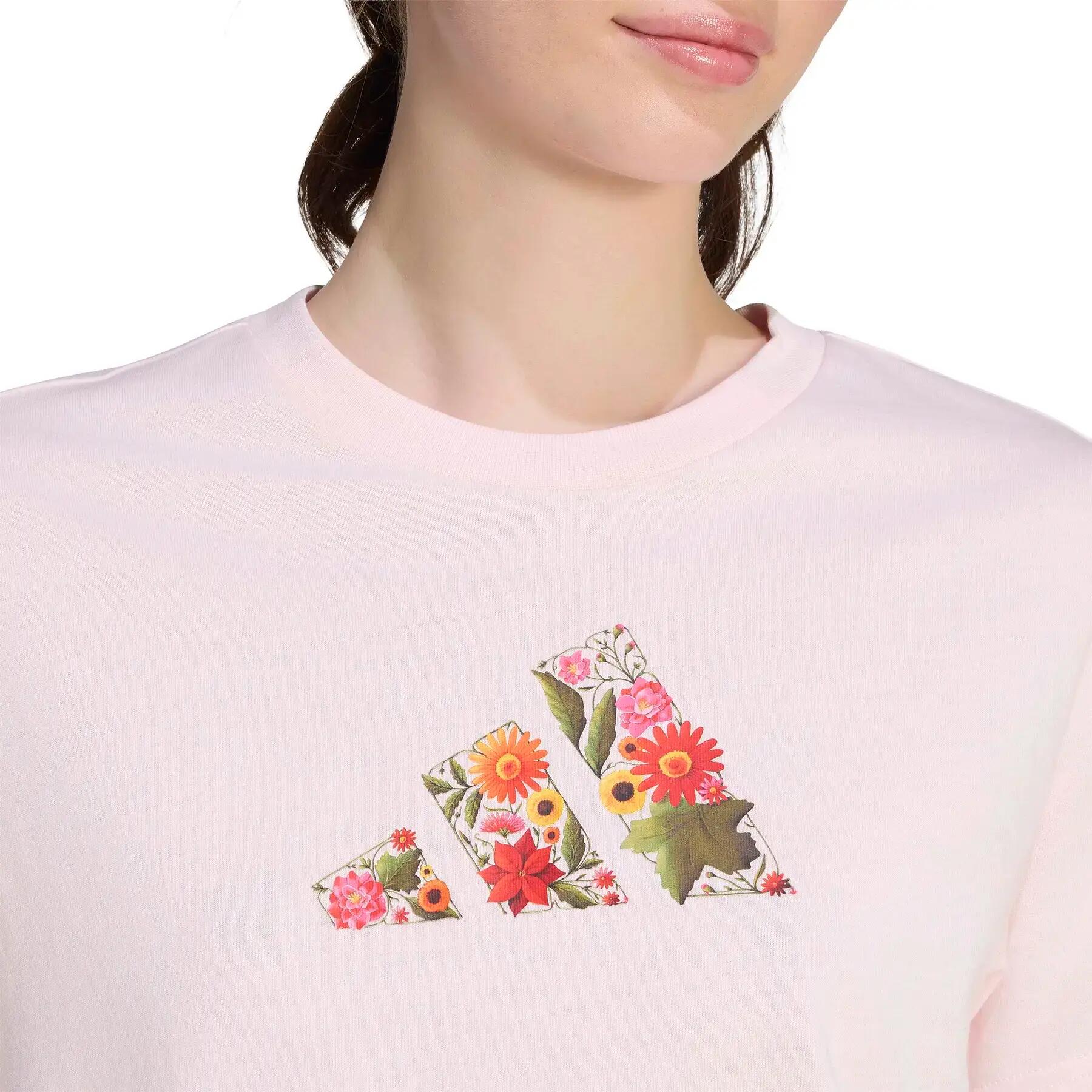 T-shirt damski adidas Floral 6/6