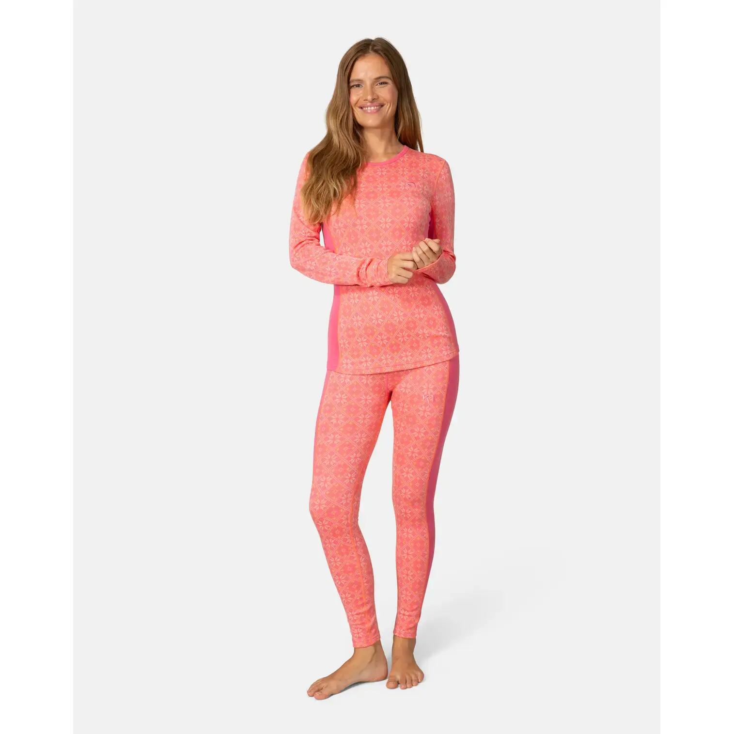 Sous maillot manches longues femme Kari Traa Rose 2.0 5/5