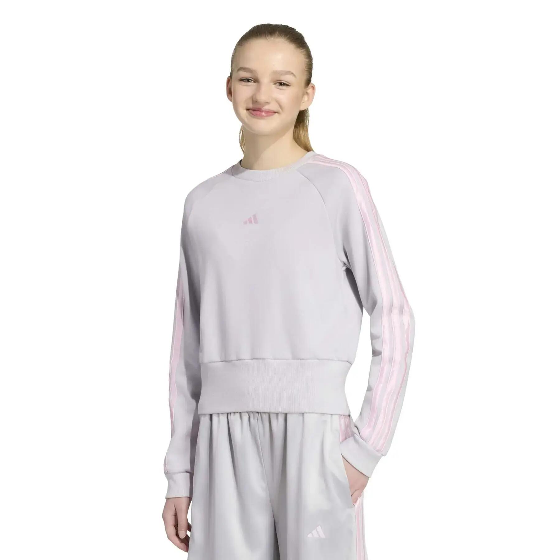 Sweatshirt en satin fille adidas 2/6