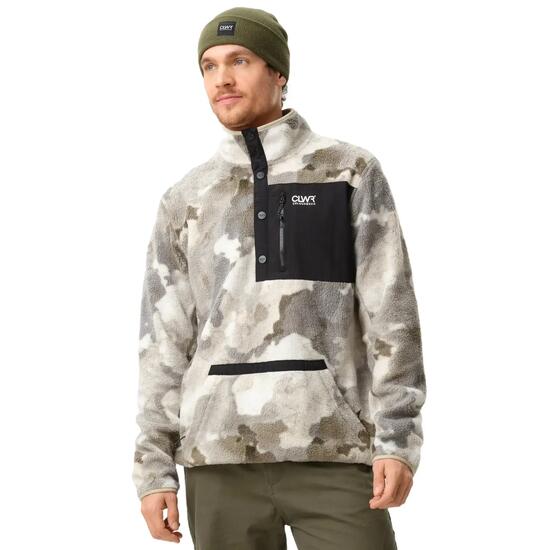 Pull polaire à boutons-pression Colourwear Pile