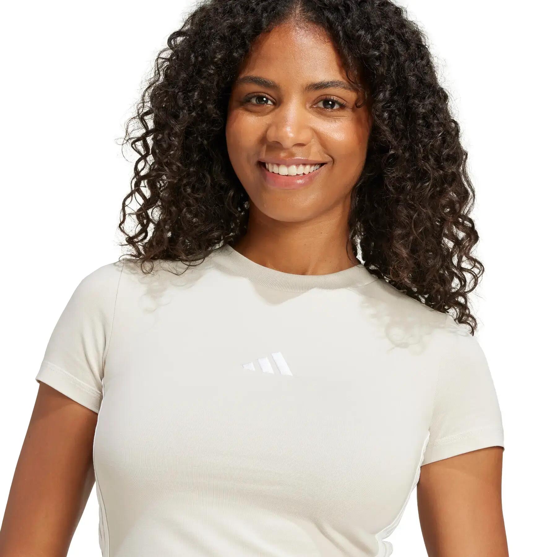 T-shirt da donna adidas Essentials 3-Stripes 5/6