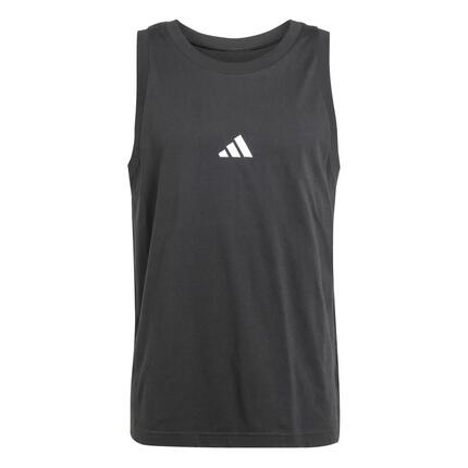 ADIDAS débardeur homme 100% coton, coupe classique, bleu