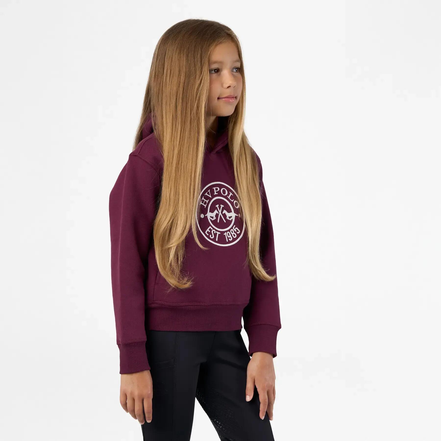 Sudadera con capucha infantil HV Polo Rebecca 2/2
