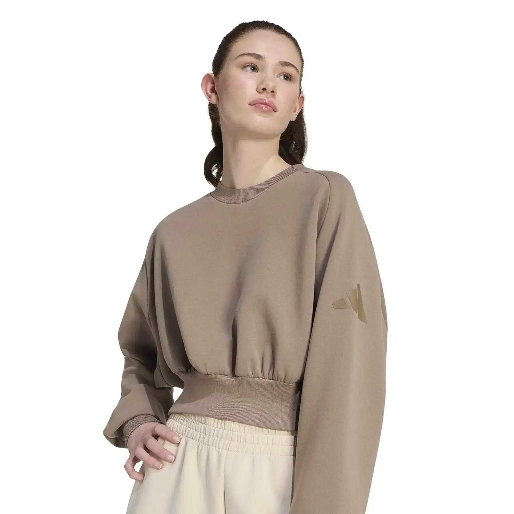 Sweatshirt femme adidas Soft Lux 4/6
