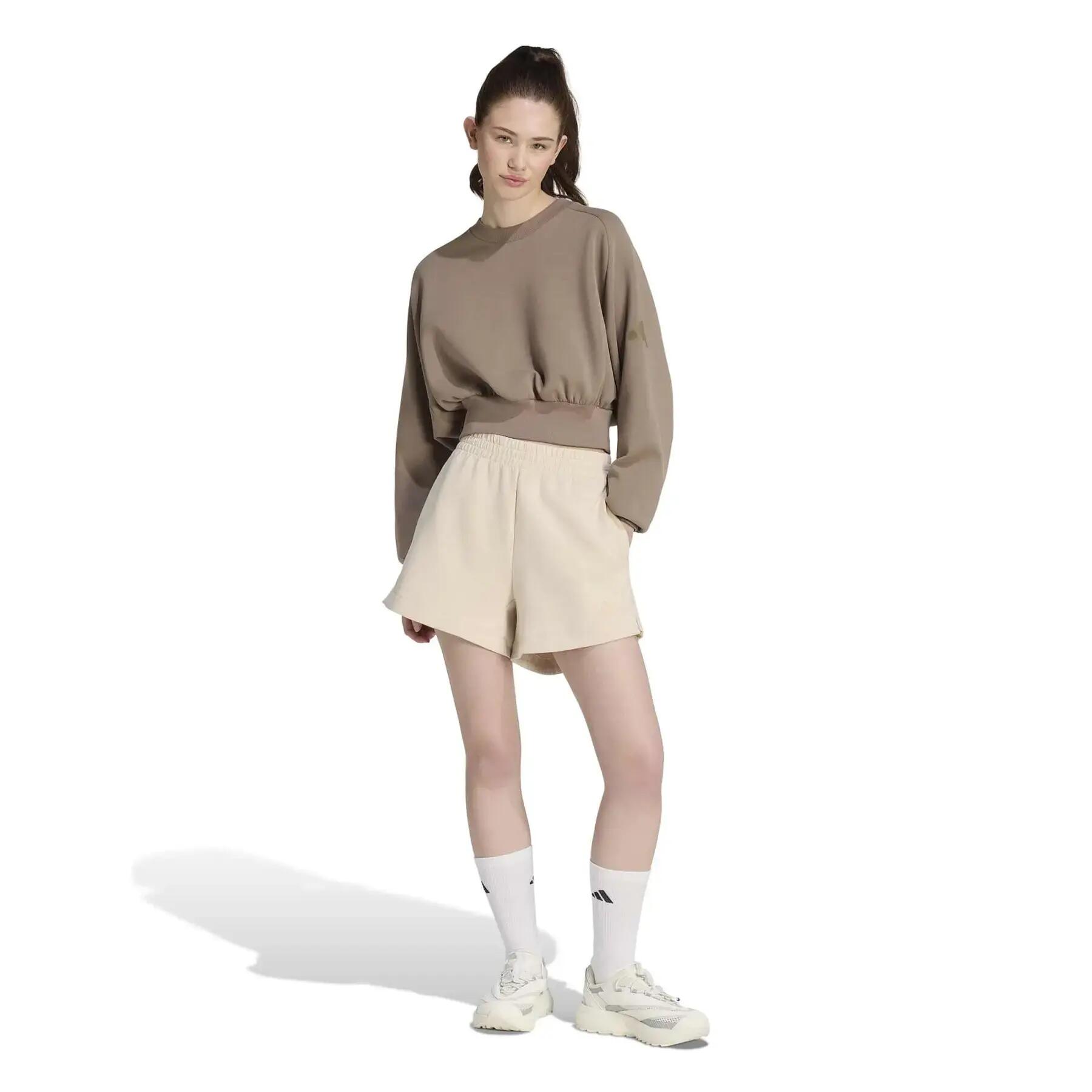 Sweatshirt femme adidas Soft Lux 3/6