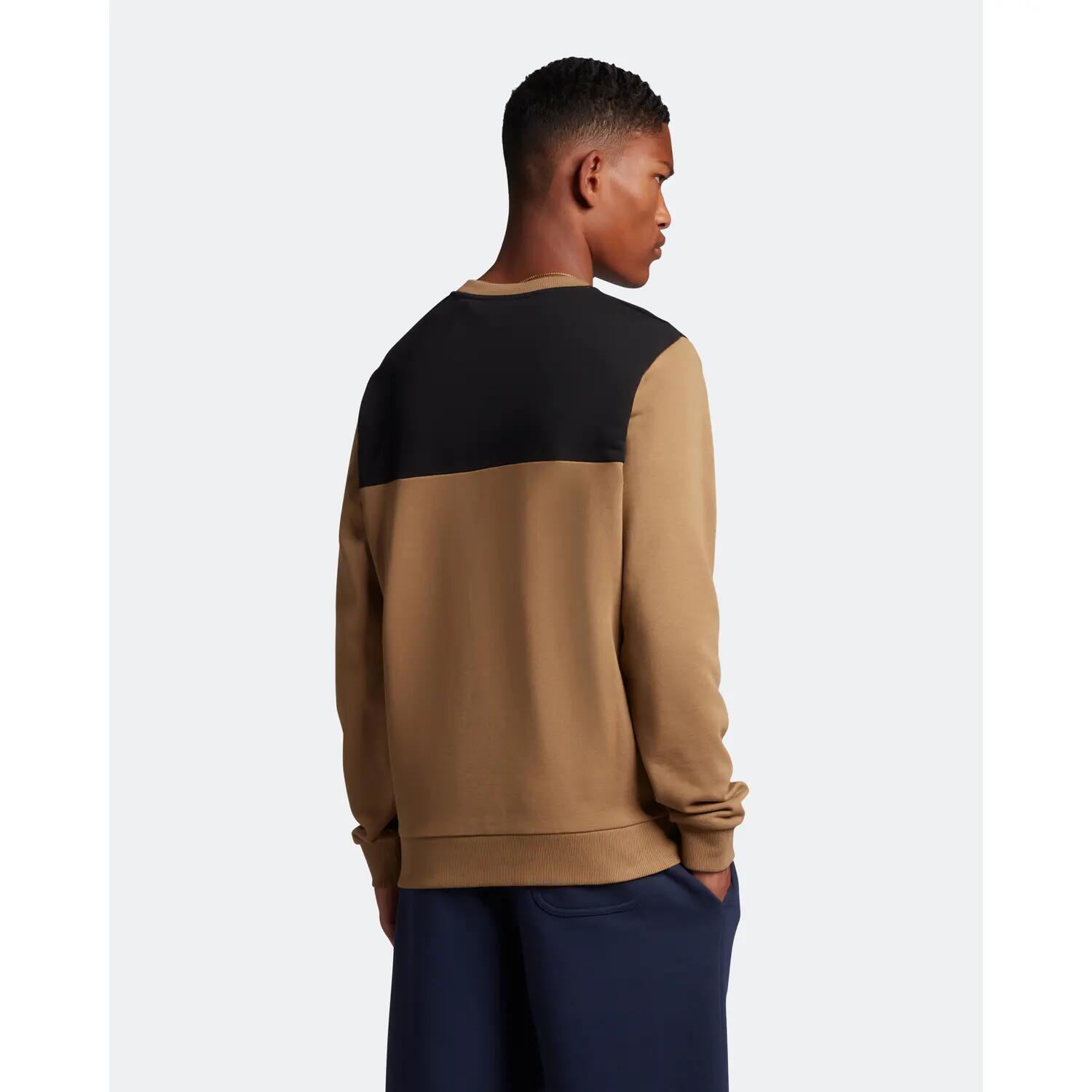 Felpa girocollo Lyle & Scott Contrast Yoke 3/4