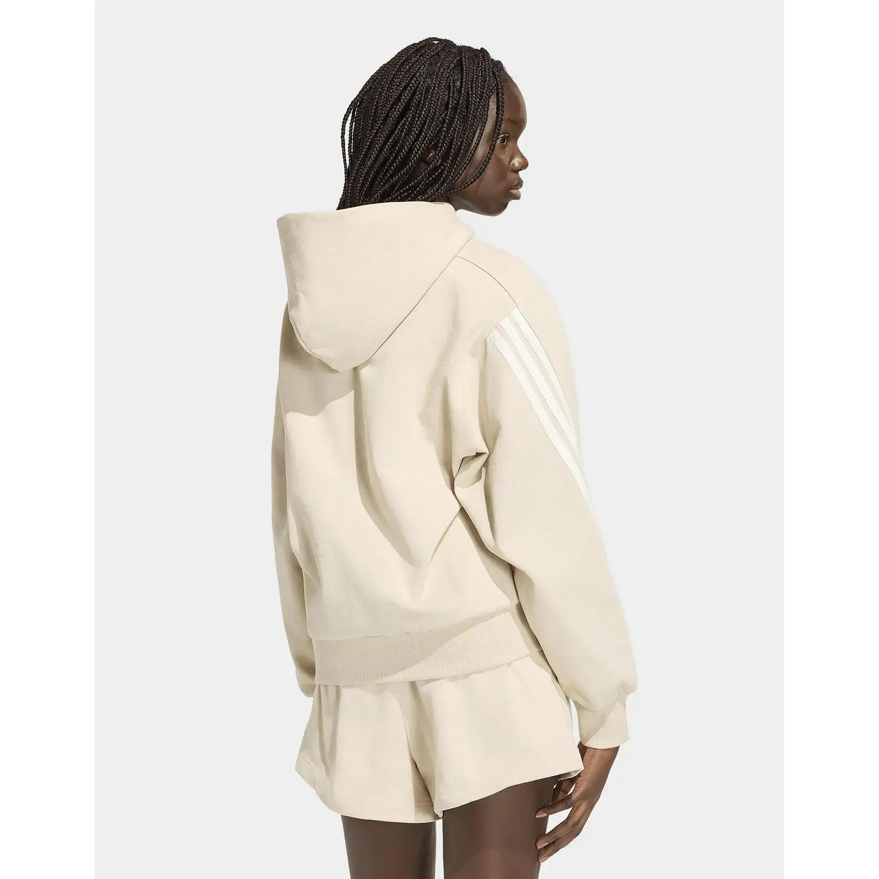 Sweatshirt à capuche femme adidas 3-Stripes 2/5