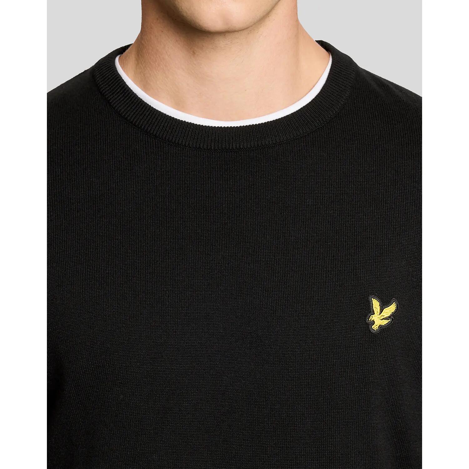 Polo de cuello redondo de algodón Lyle & Scott 4/6