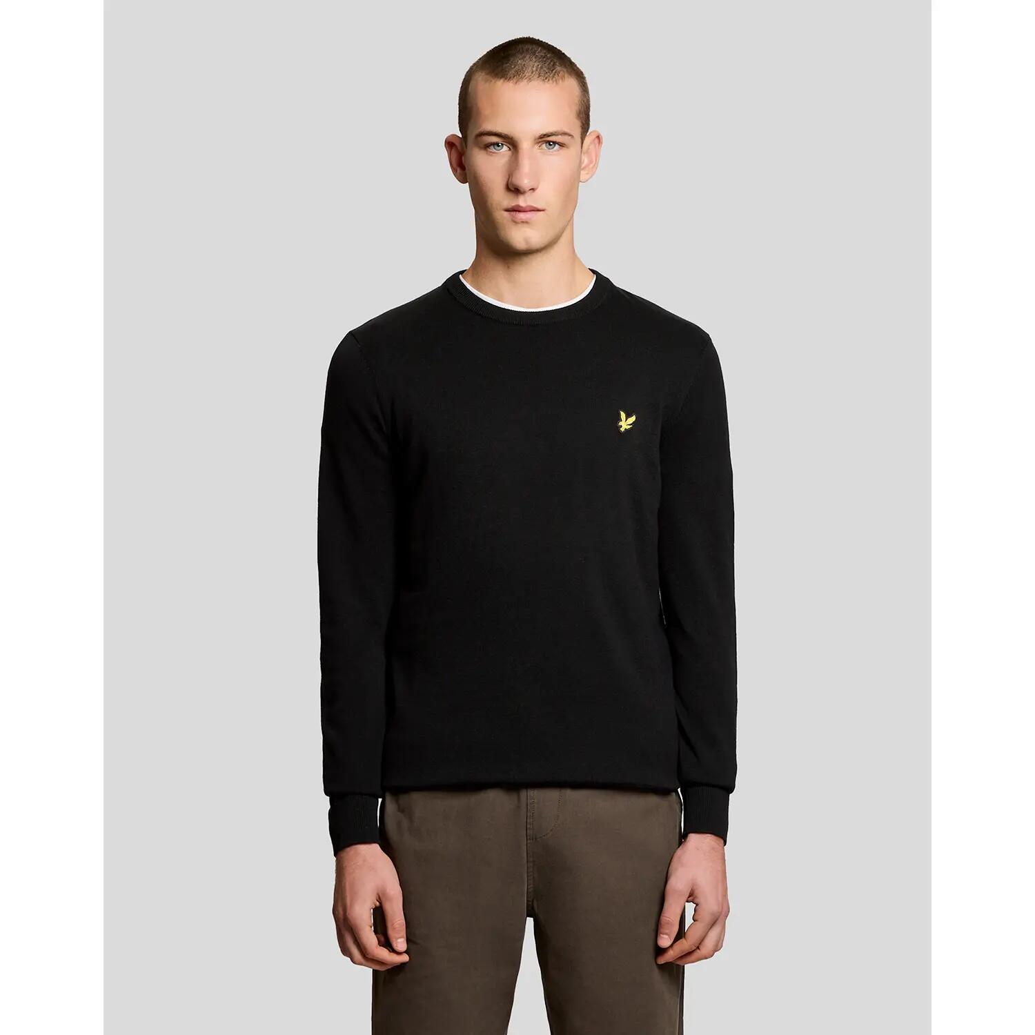 Polo de cuello redondo de algodón Lyle & Scott 2/6