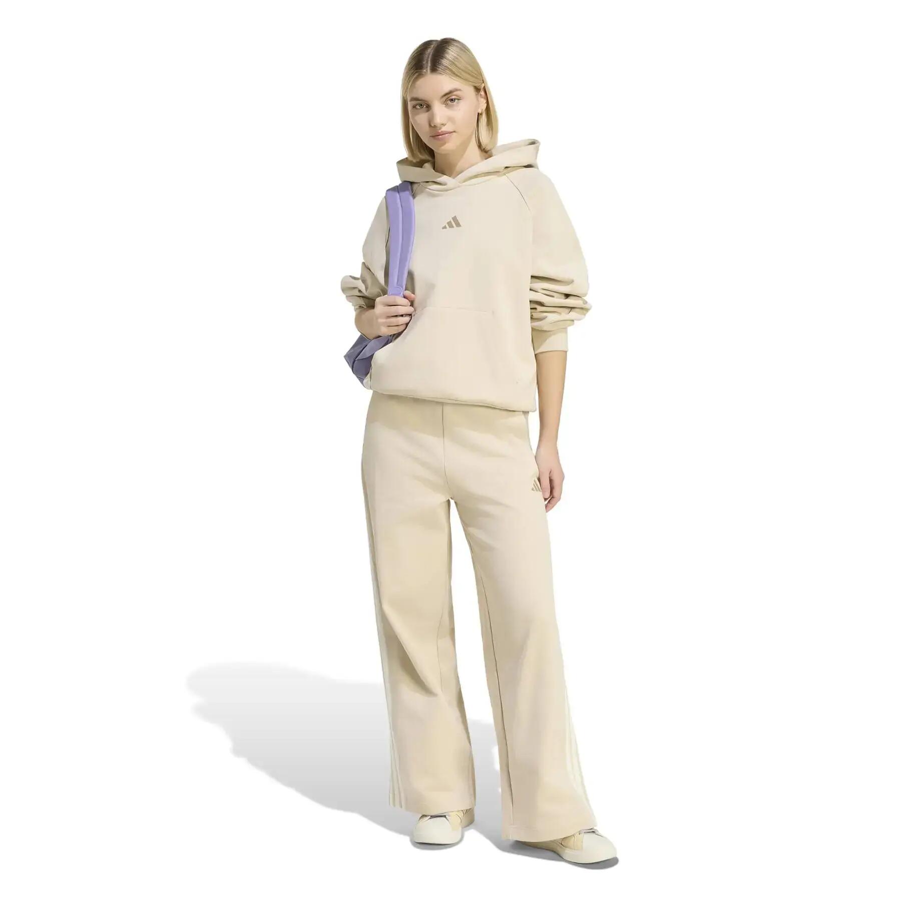 Felpa con cappuccio da donna adidas Small Logo 3/6