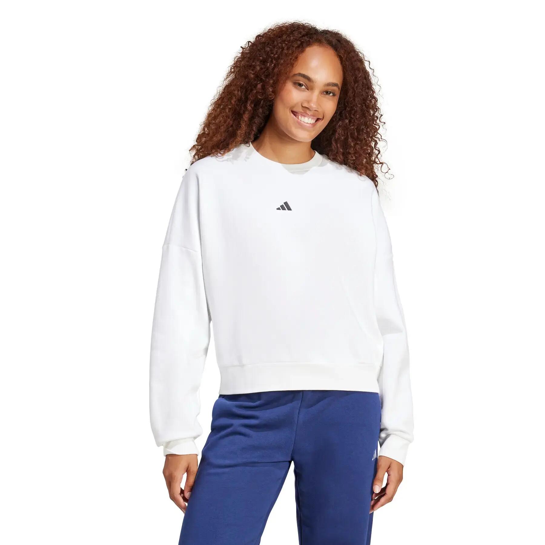 Sweatshirt femme adidas Essentials Small Logo Feelcozy 2/6
