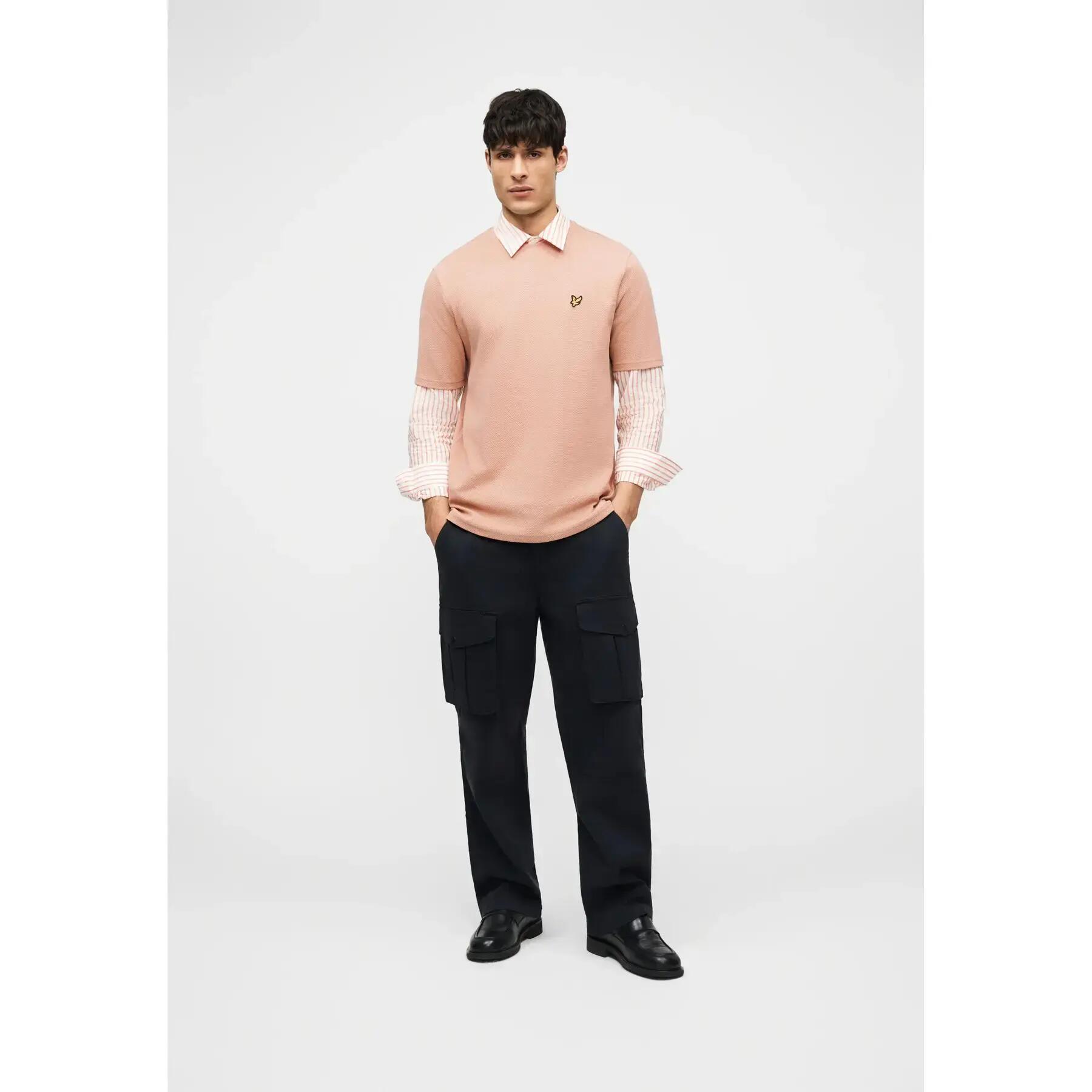 Koszulka Lyle & Scott Popcorn Jacquard 5/6