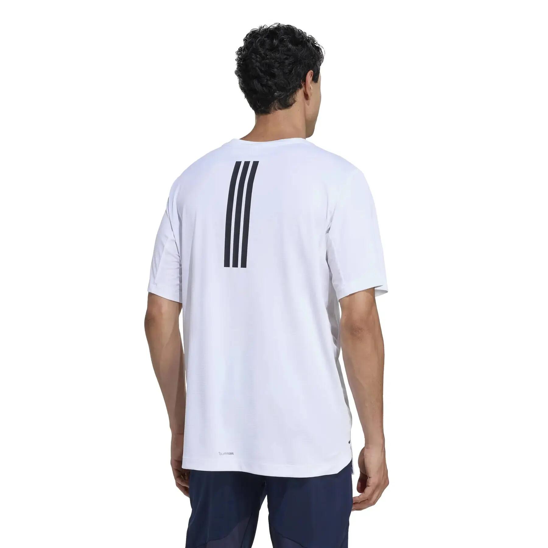 T-Shirt adidas D4T PrimeLift 3 stripes 3/6