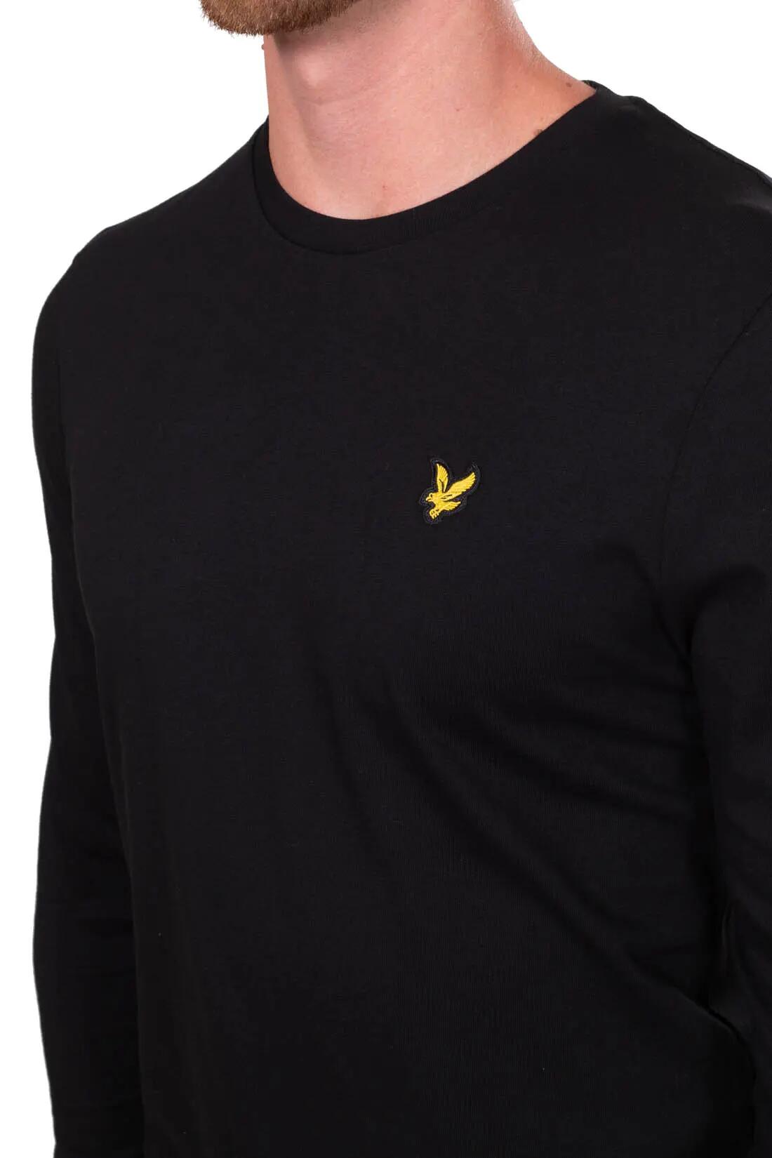 Prosta koszulka z długim rękawem Lyle & Scott 4/5
