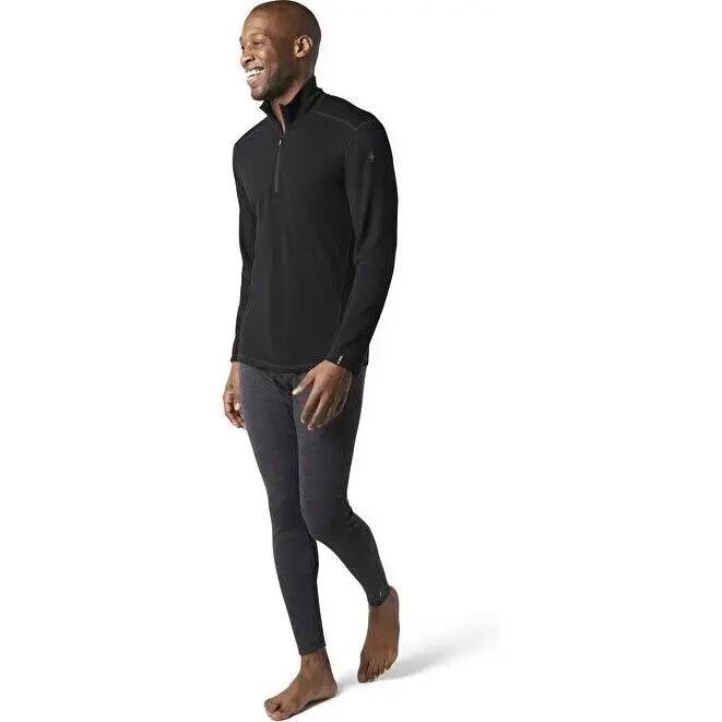 Sweatshirt térmica de 1/4 zip em merino Smartwool Classic Intraknit 2/4