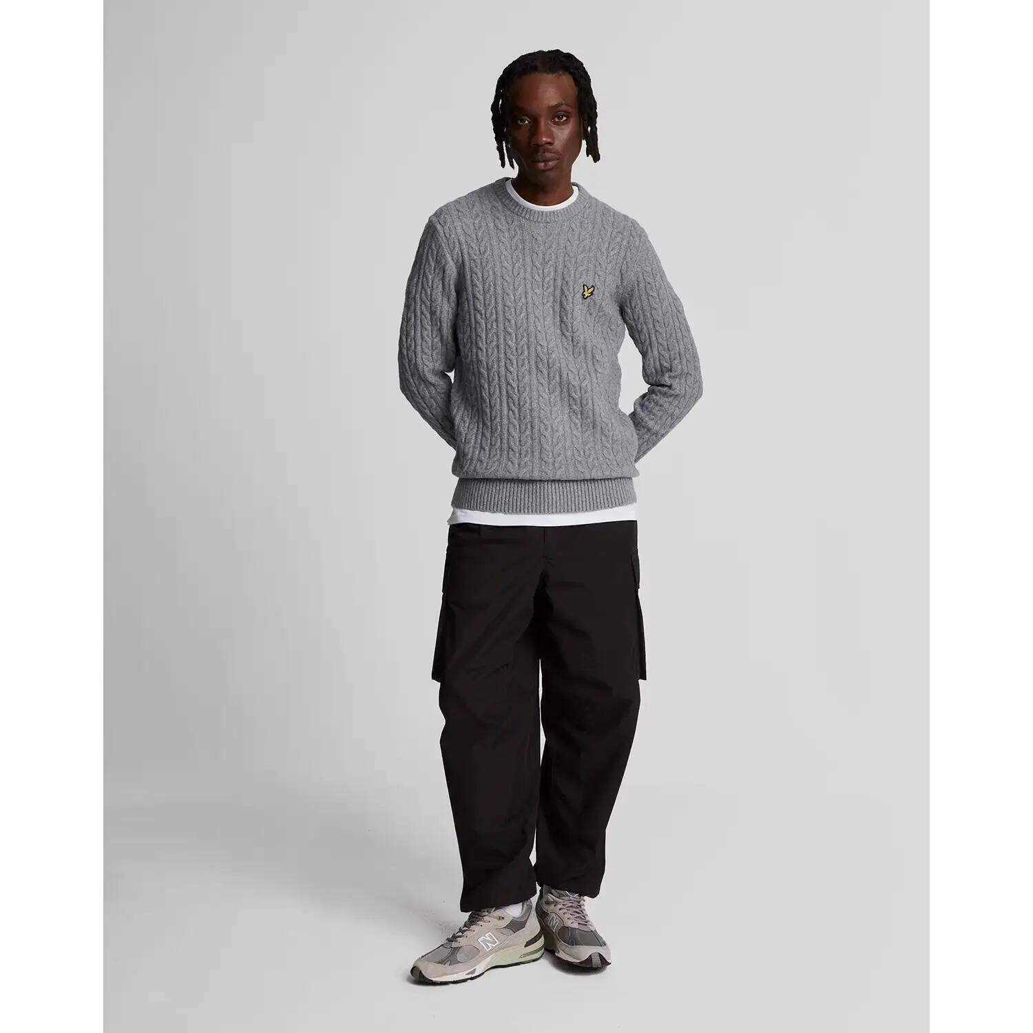 Pull col rond Lyle & Scott 3/5