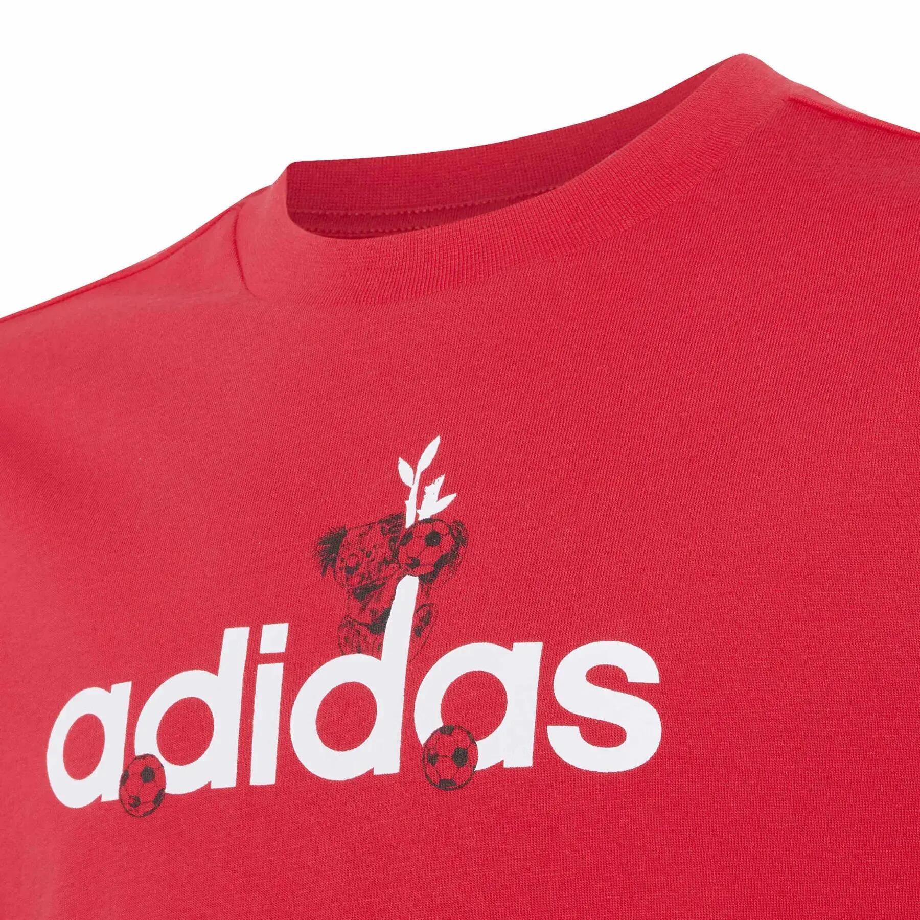 Grafik-T-Shirt Kind adidas 5/5