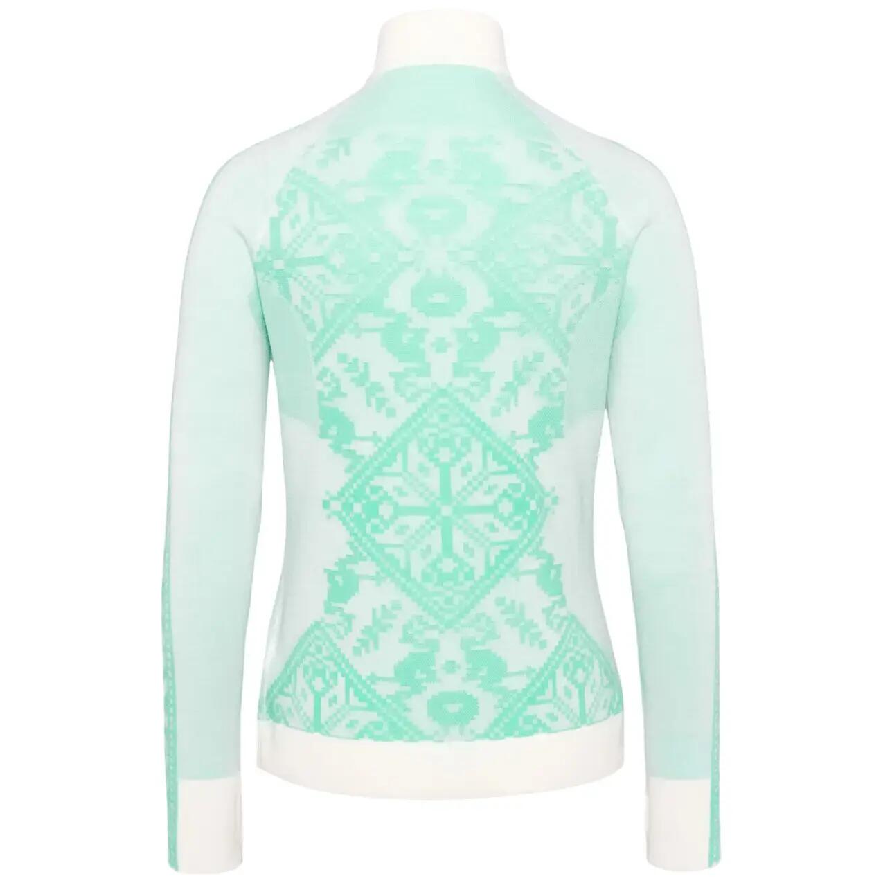 Maglia sottile 1/2 zip a maniche lunghe donna Kari Traa Saga 2/5