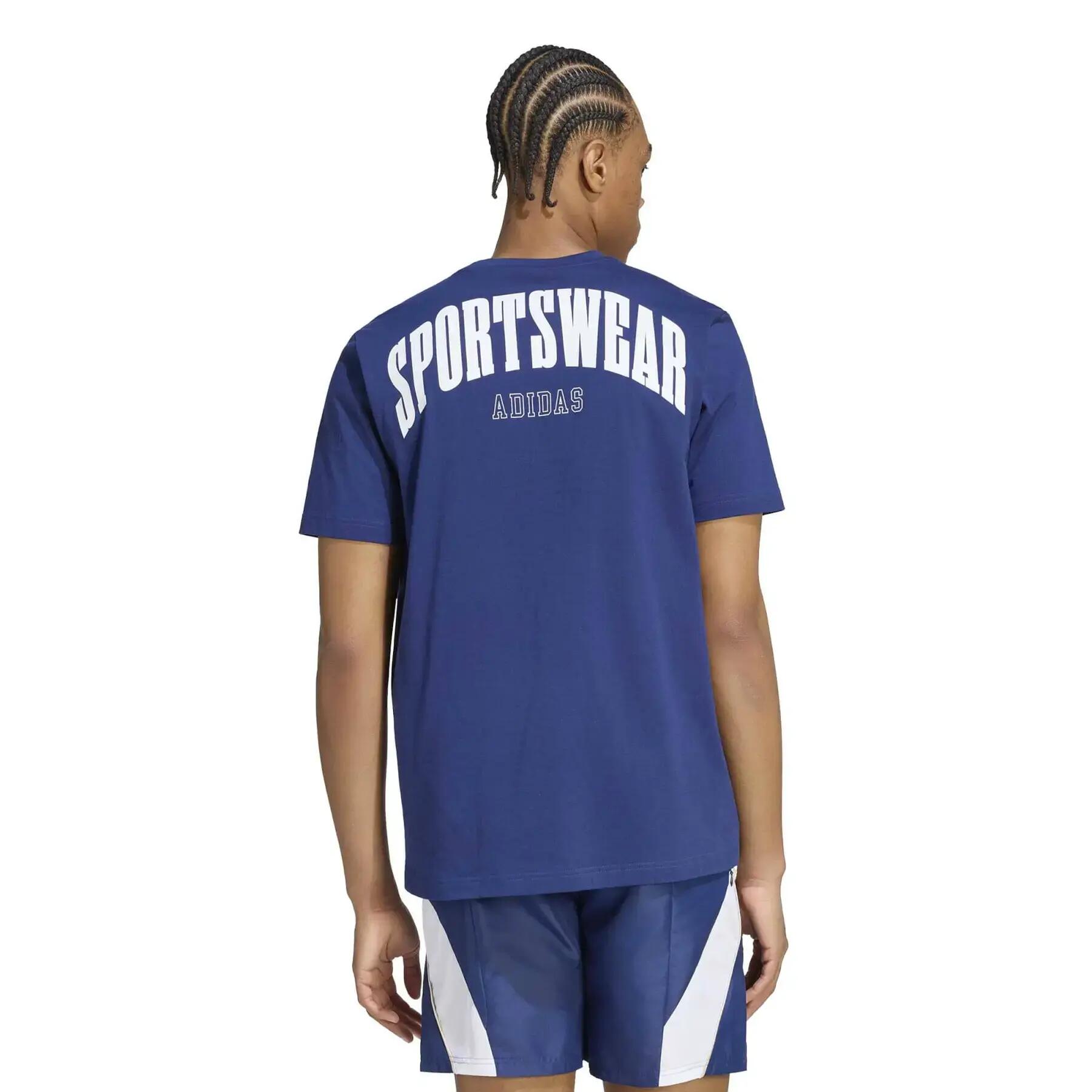 T-shirt adidas Stadium Collegiate Graphic 4/6