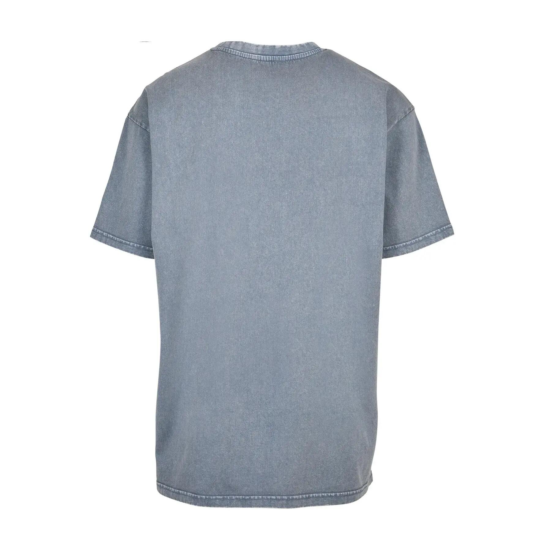 T-shirt desbotado Build Your Brand Acid 2/4